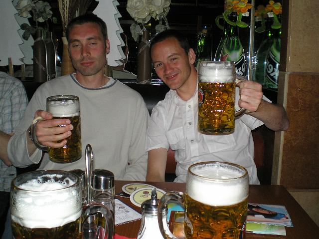 Tom and Dave.JPG - Dave remembered this obscure bar from a previous visit. Cheers Dave